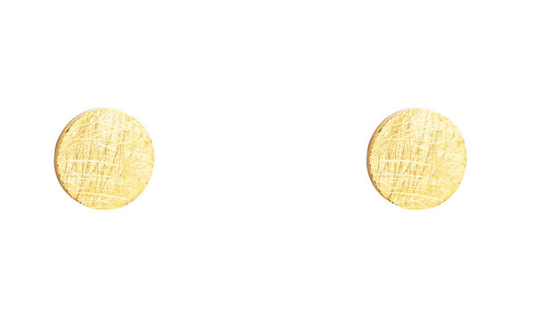 Kreis Edelstahl - Ohrringe (gold/silber)
